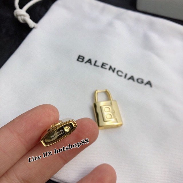 巴黎世家專櫃Balenciaga新款金色耳釘耳環 zgb2457